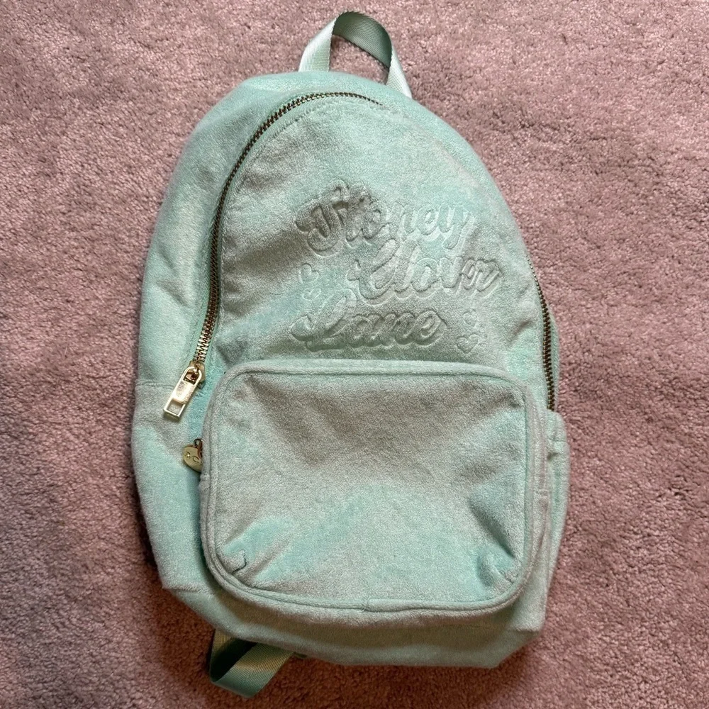 Stoney Clover Lane+ Target Mint Green Terry Cloth Backpack